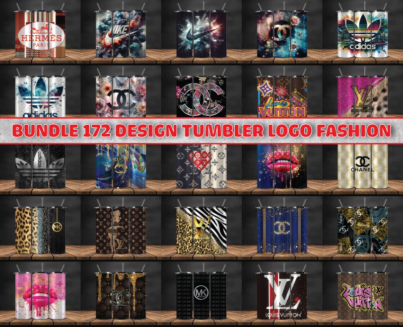 Bundle 172 Design Luxury Tumbler Wraps , MEGA BUNDLE 173