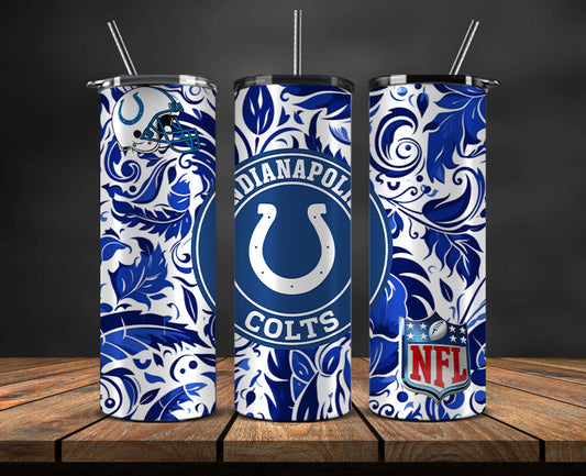 Indianapolis Colts Tumbler, Colts  Logo Tumbler 20oz ,NFL Season 2023 LUD- 176