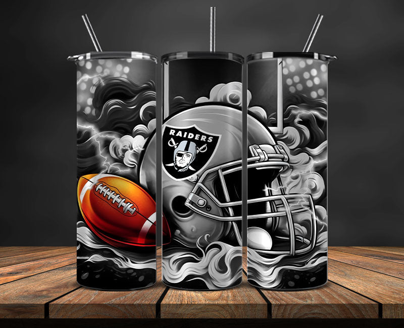 Las Vegas Raiders Tumbler Wraps,NFL Tumbler By AI, AI Tumbler Design 17