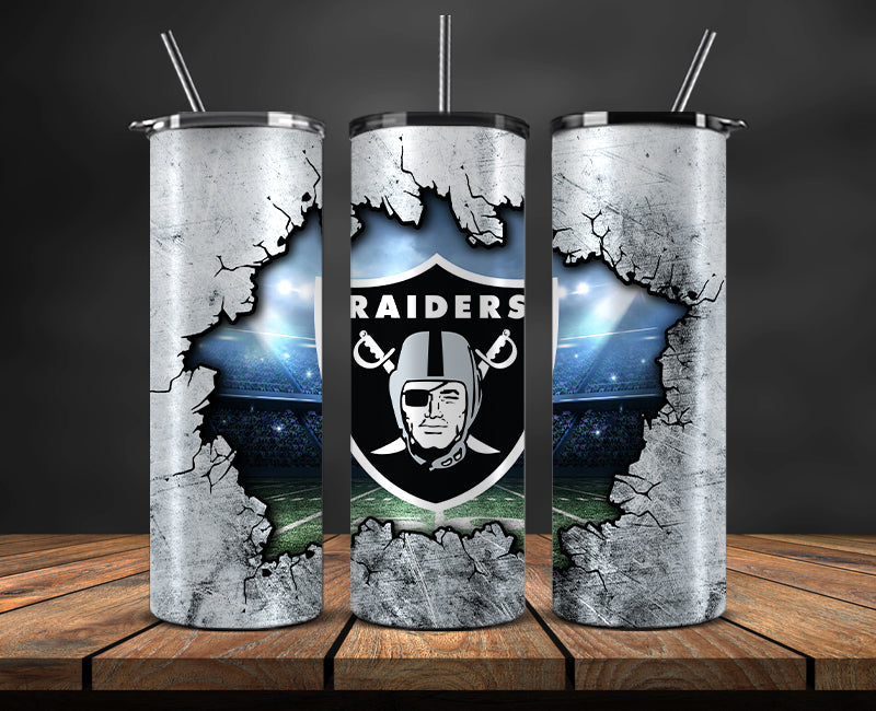 Las Vegas Raiders Tumbler, Raiders Logo Tumbler 20oz ,NFL Football 20oz LUG- 17