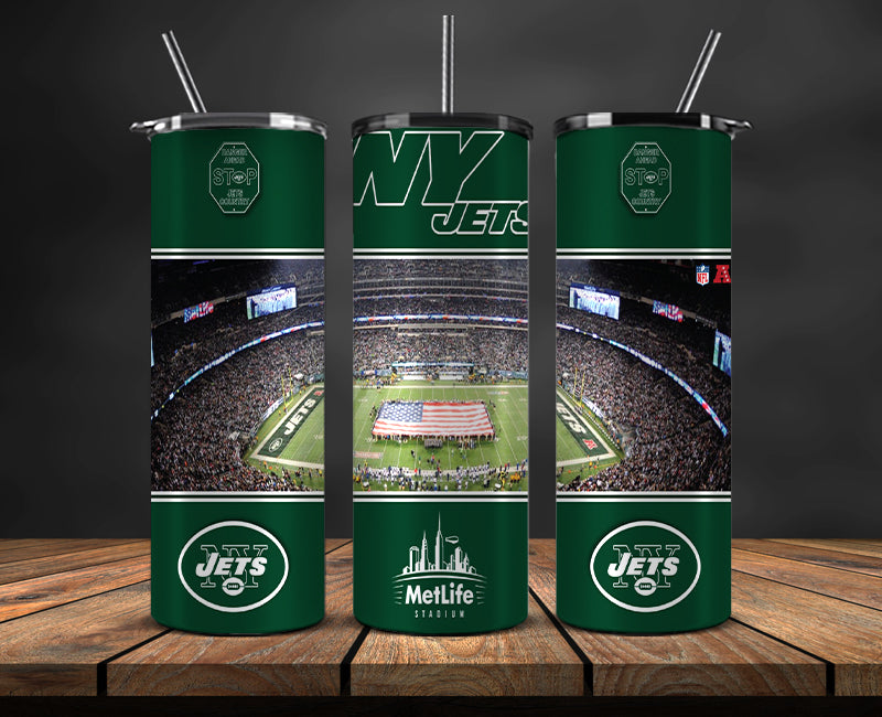 NY Jets Tumbler 20oz , Nfl Stadiums Tumbler 20oz LUD- 17