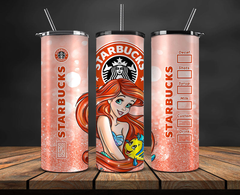 Princess Tumbler Wrap ,Princess Disney Funny Princess Tumbler Wrap , Princess Starbucks Tumbler Wrap, Disney Tumbler Wrap 17