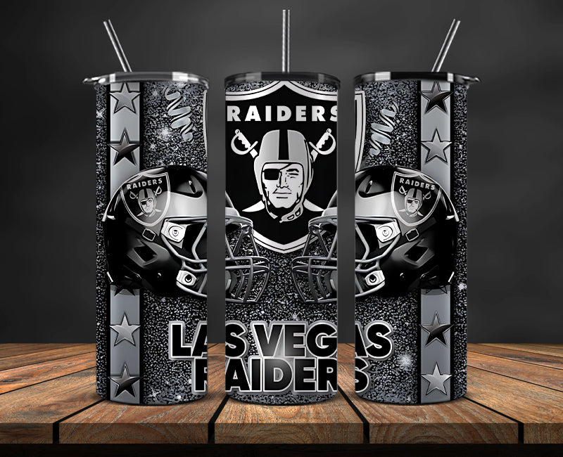 Las Vegas Raiders Tumbler, Raiders Tumbler 20oz ,NFL Football 20oz PUG- 17