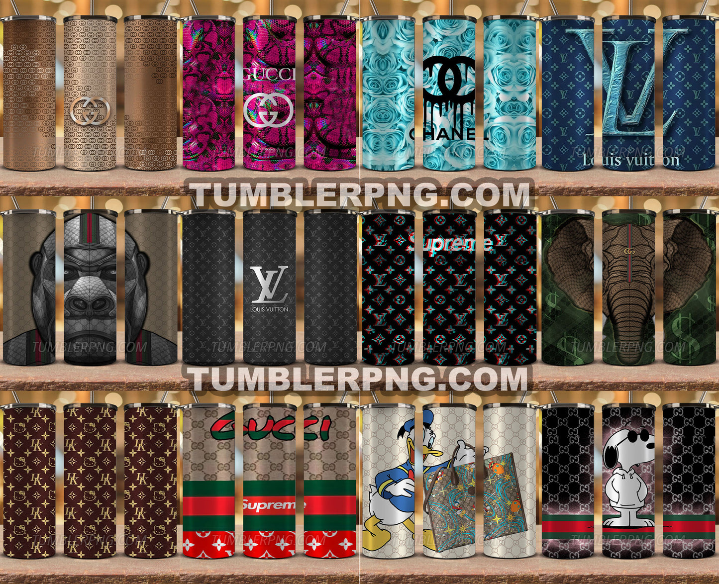 64+ Tumbler Wraps 20 oz, Fashion Luxury Logo Tumbler Wrap Png Bundle, Logo Brand Tumbler , 20oz Skinny , Tumbler Wrap Bundle Designs 186
