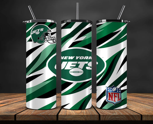 New York Jets Tumbler, NY Jets Logo Tumbler 20oz ,NFL Season 2023 LUD- 189