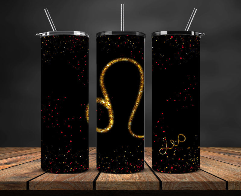 Zodiac Skinny Tumbler , Zodiac Tumbler Wrap Template 18