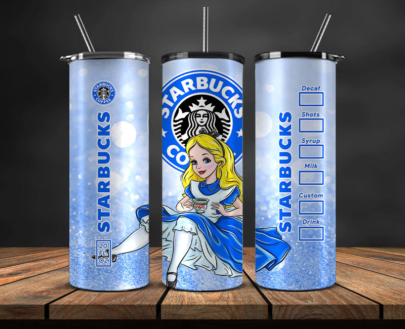 Princess Tumbler Wrap ,Princess Disney Funny Princess Tumbler Wrap , Princess Starbucks Tumbler Wrap, Disney Tumbler Wrap 19