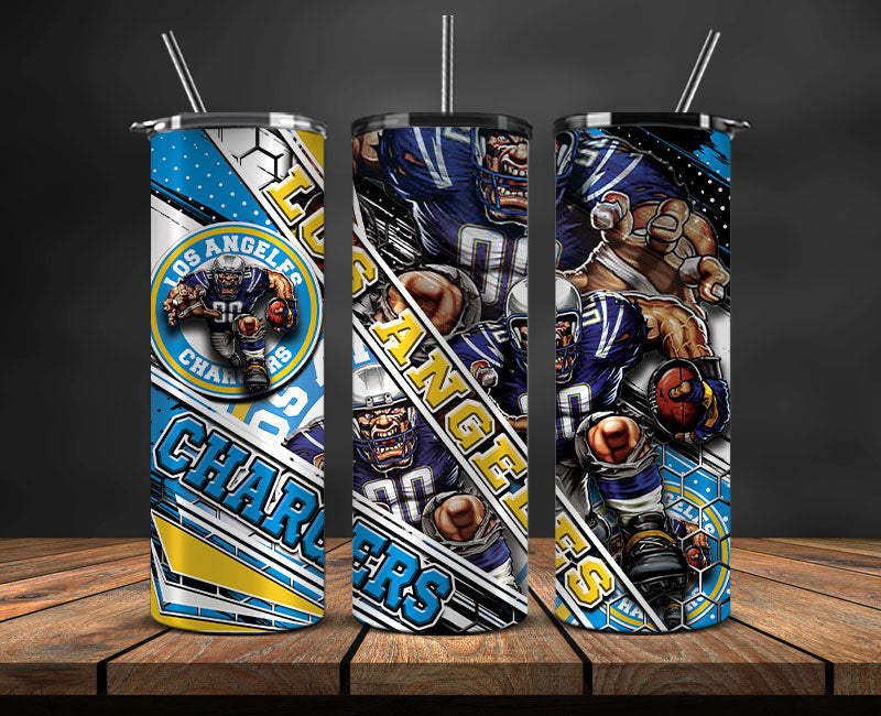 Chargers Football Tumbler 20oz , Football Tumbler 20oz ,Sport Tumbler 20oz LUD- 19