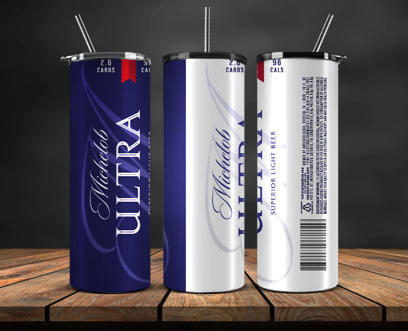 Beer Tumbler Design , Beer Digital Wrap Design ,Drink Tumbler Wrap 01
