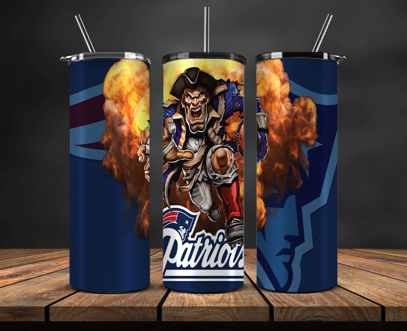 Patriots Tumbler 20oz ,Football Tumbler 20oz LUS- 20
