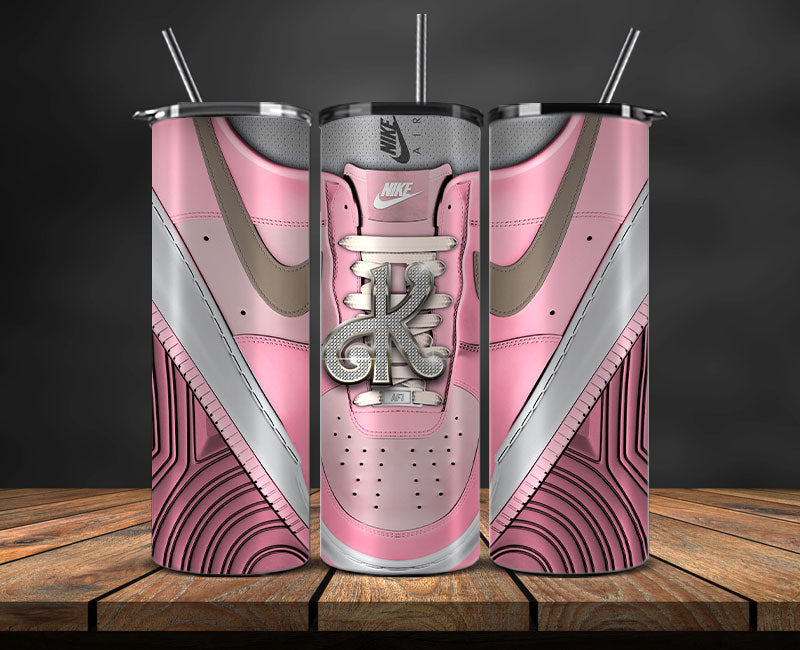 Alphabet Sneaker Tumbler Wrap ,Pink Diamond Sneaker Tumbler Wrap 20