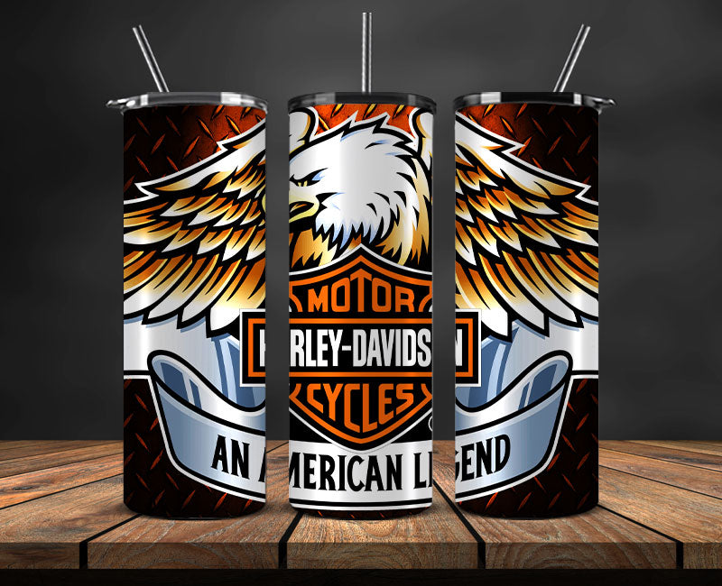 Harley Davidson Tumbler 20oz, Motor Harley Tumbler, Moto Tumbler 20oz 20