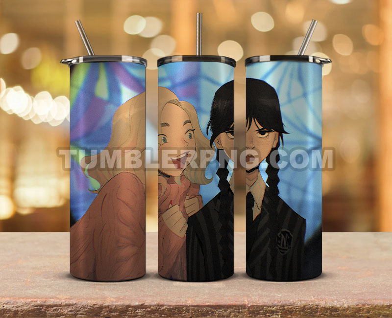 Wed nesday Tumble Wrap , Sublimation wrap, Wed nesday 20oz wrap, Trending Tumbler Wrap 12
