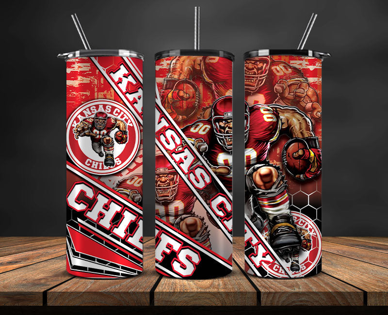 Kansas City Football Png , Football Tumbler Png , Sport Tumbler Wrap 21