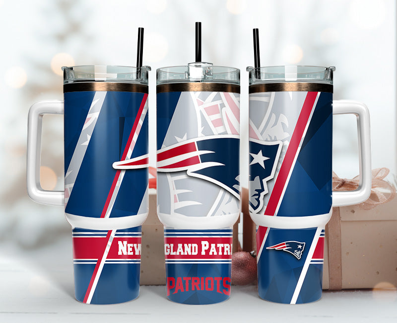 New England Patriots 40oz Tumbler,NFL Tumbler 40oz , 40oz Tumbler Sublimation Png , 40oz Tumbler Wrap 87