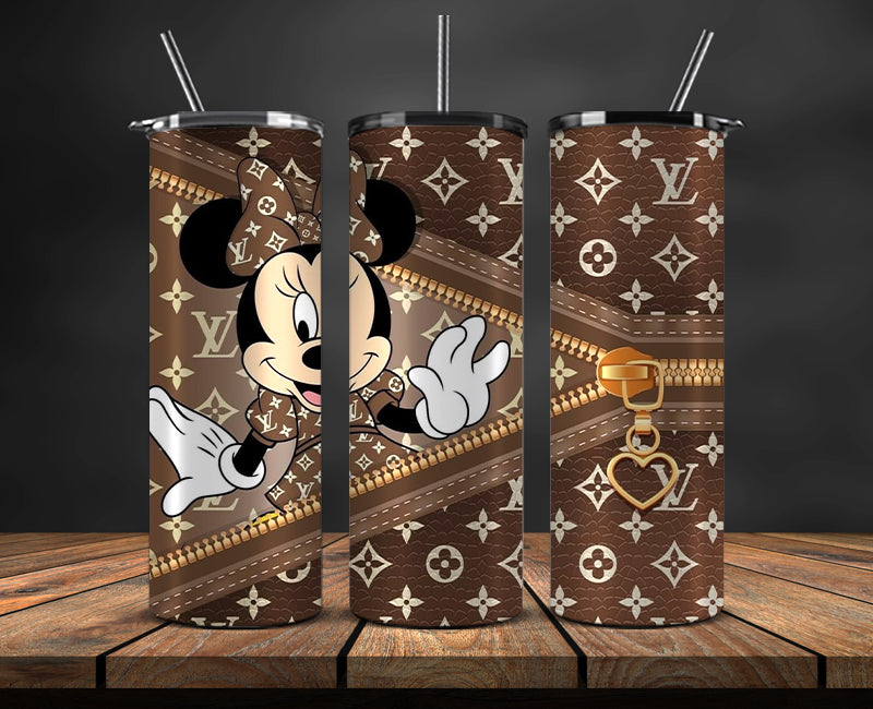 Mickey Logo Fashion Tumbler 20oz, Brand Logo Tumbler Lux- 21