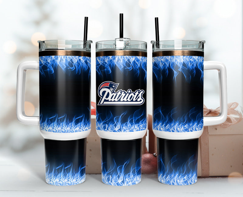 New England Patriots 40oz Tumbler,NFL Tumbler 40oz , 40oz Tumbler Sublimation Png , 40oz Tumbler Wrap 22