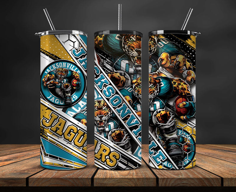 Jaguars Football Png , Football Tumbler Png , Sport Tumbler Wrap 22
