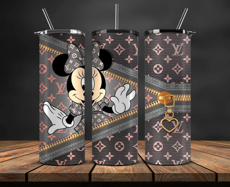 Mickey Logo Fashion Tumbler 20oz, Brand Logo Tumbler Lux- 22