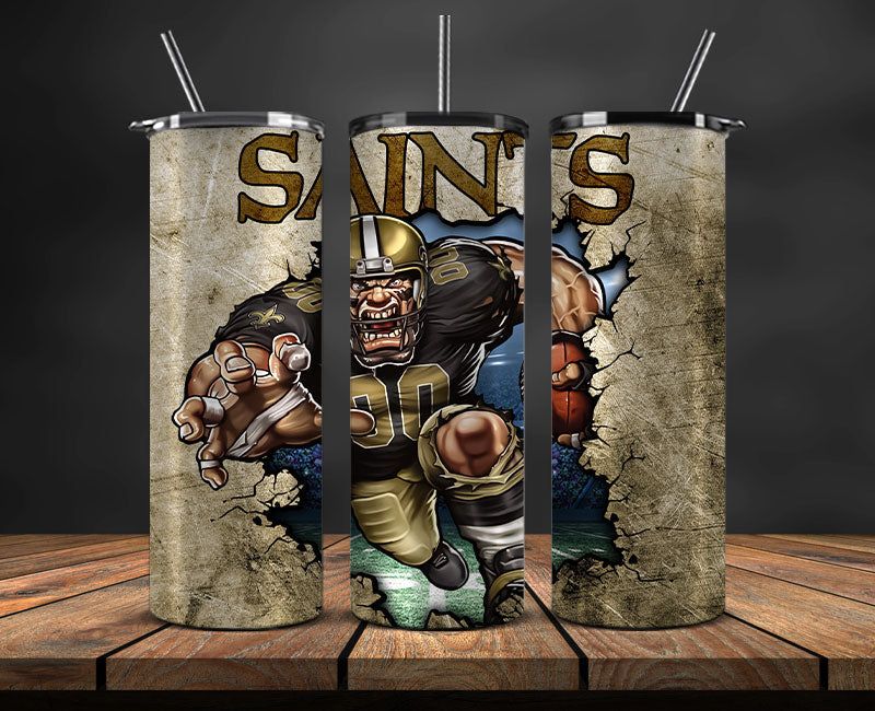 Saints Logo Tumbler 20oz ,NFL Football 20oz LUG- 23