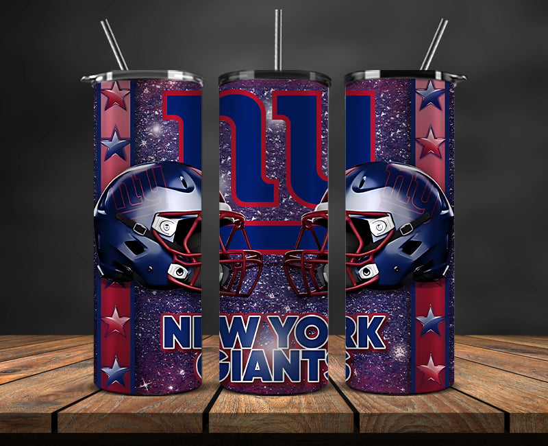 New York Giants Tumbler, NY Giants Tumbler 20oz ,NFL Football 20oz PUG- 24