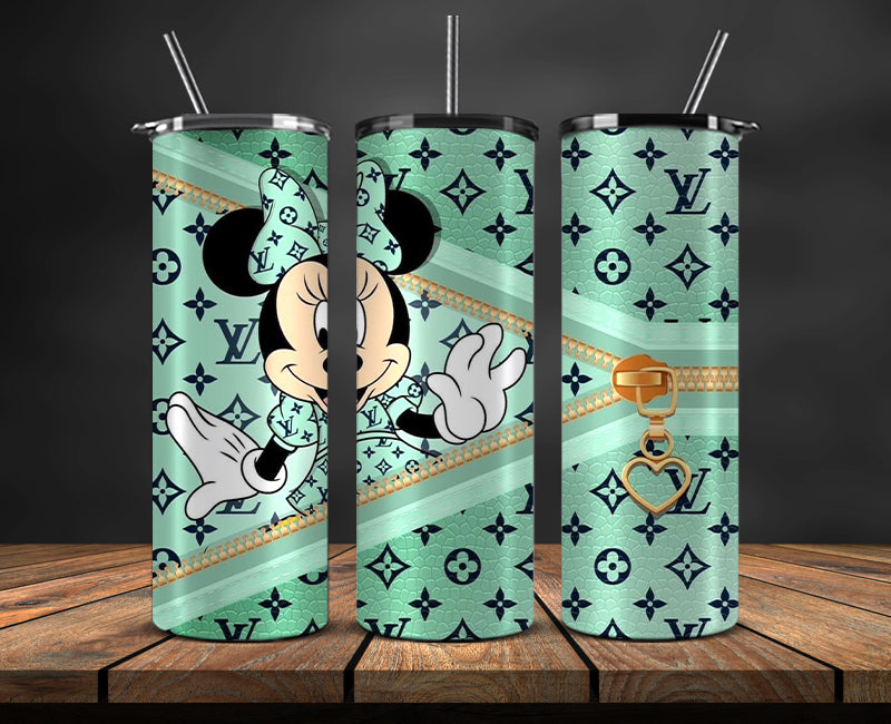 Mickey Logo Fashion Tumbler 20oz, Brand Logo Tumbler Lux- 24