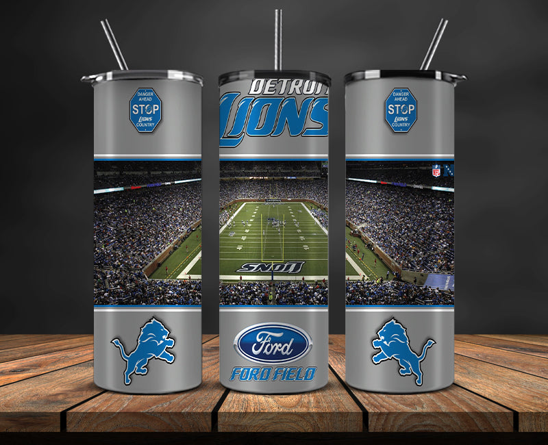 Detroit Lions Tumbler 20oz , Nfl Stadiums Tumbler 20oz LUD- 24
