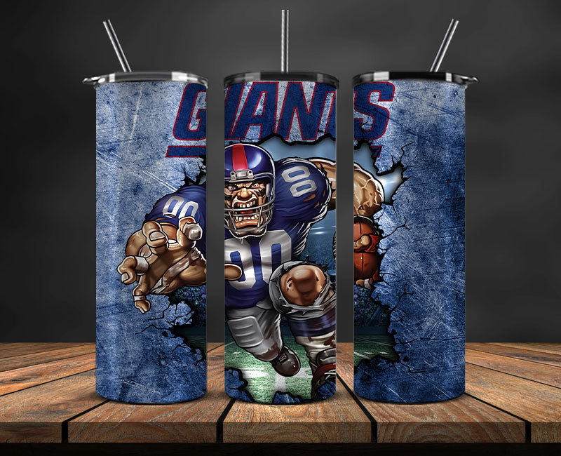 NY Giants Logo Tumbler 20oz ,NFL Football 20oz LUG- 24