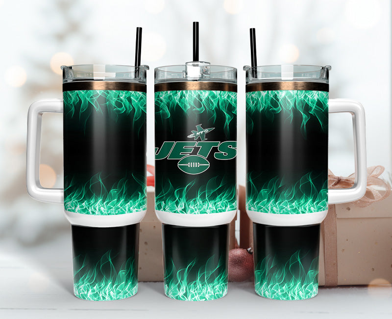 New York Jets 40oz Tumbler,NFL Tumbler 40oz, 40oz Tumbler Sublimation Png , 40oz Tumbler Wrap 25
