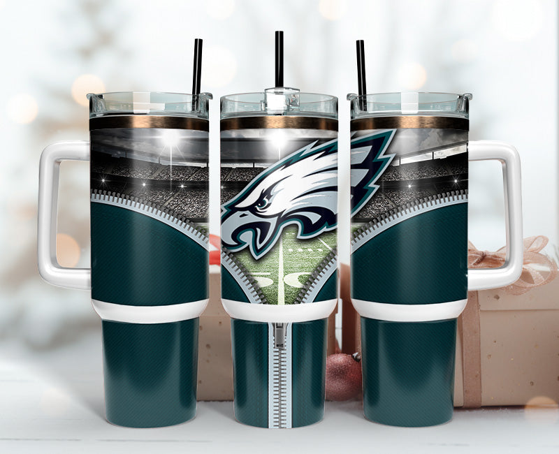 Philadelphia Eagles 40oz Tumbler,NFL Tumbler 40oz , 40oz Tumbler Sublimation Png , 40oz Tumbler Wrap 58