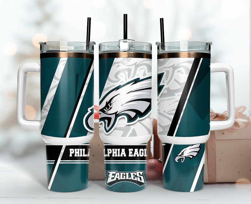 Philadelphia Eagles 40oz Tumbler,NFL Tumbler 40oz , 40oz Tumbler Sublimation Png , 40oz Tumbler Wrap 91