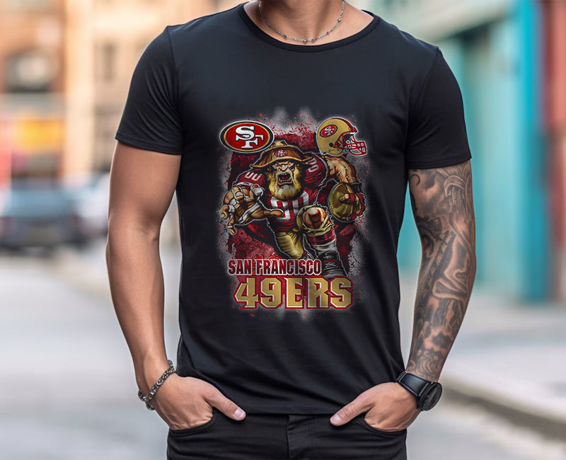 San Francisco 49ers TShirt, Trendy Vintage Retro Style NFL Unisex Football Tshirt, NFL Tshirts Design 26