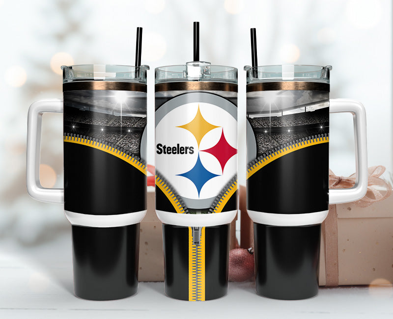 Pittsburgh Steelers 40oz Tumbler,NFL Tumbler 40oz , 40oz Tumbler Sublimation Png , 40oz Tumbler Wrap 59