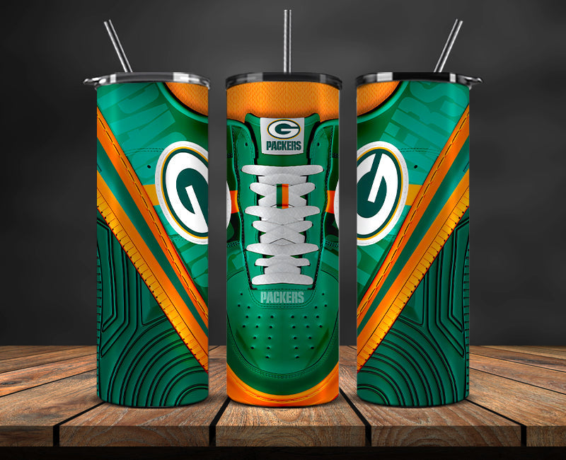 Green Bay Packers Tumbler Wrap, NFL Sneaker Tumbler Wrap 26