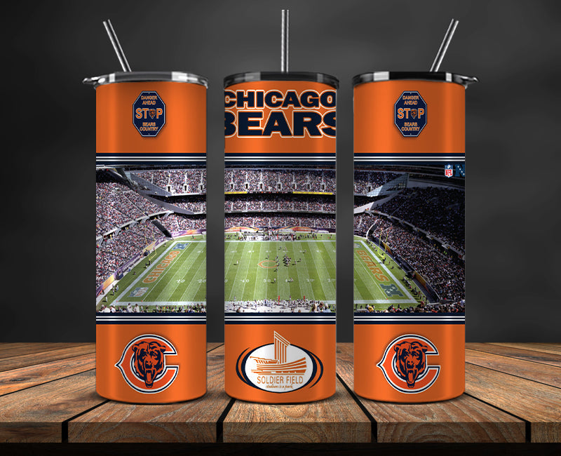 Bears Tumbler 20oz , Nfl Stadiums Tumbler 20oz LUD- 26