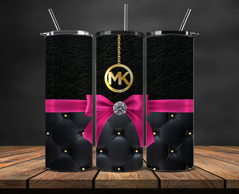 MK Tumbler Wrap, MK Tumbler Png, MK Logo , Luxury Tumbler Wraps, Logo Fashion Design 26