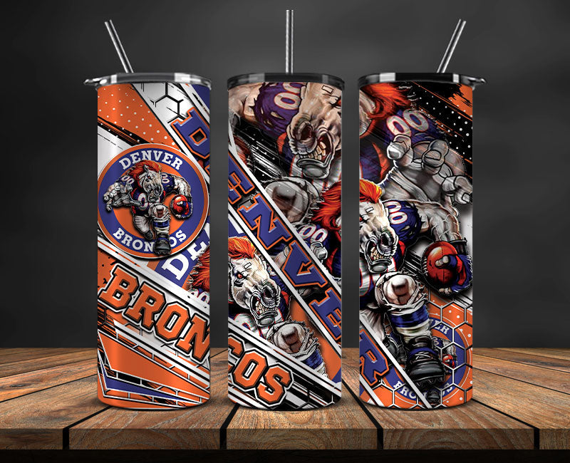 Team Broncos Football Png, Football Tumbler Png , Sport Tumbler Wrap 27