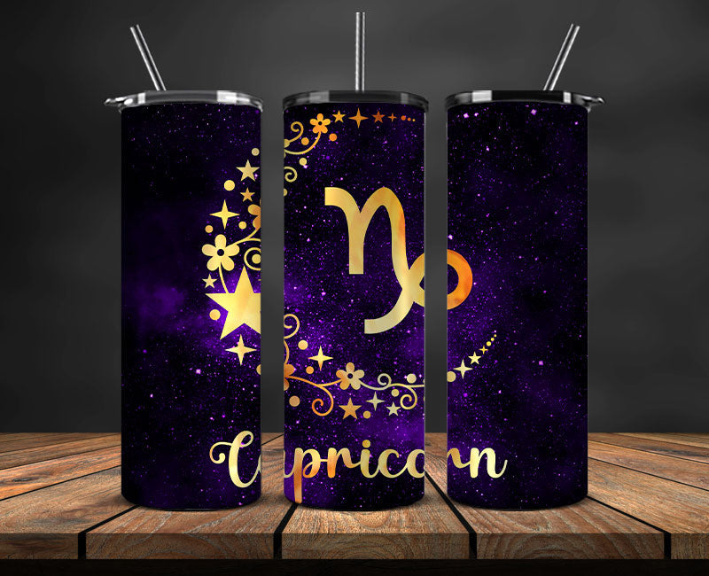 Zodiac Skinny Tumbler , Zodiac Tumbler Wrap Template 27