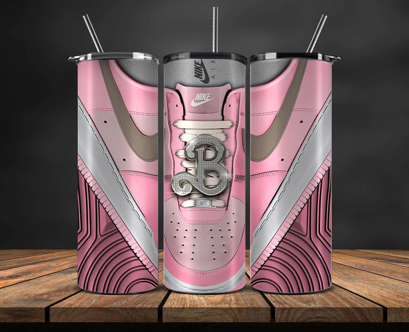 Alphabet Sneaker Tumbler Wrap ,Pink Diamond Sneaker Tumbler Wrap 27