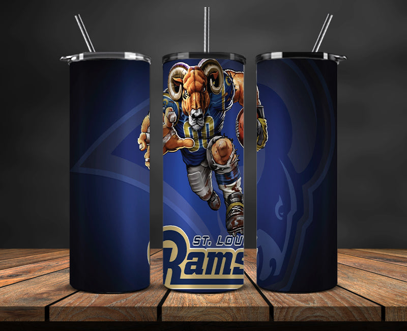 Rams Tumbler 20oz ,Football Tumbler 20oz LUS- 28