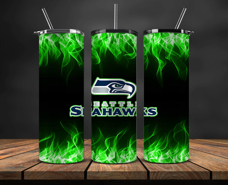 Seahawks Tumbler Wrap ,Tumbler 20oz with fire effect 28