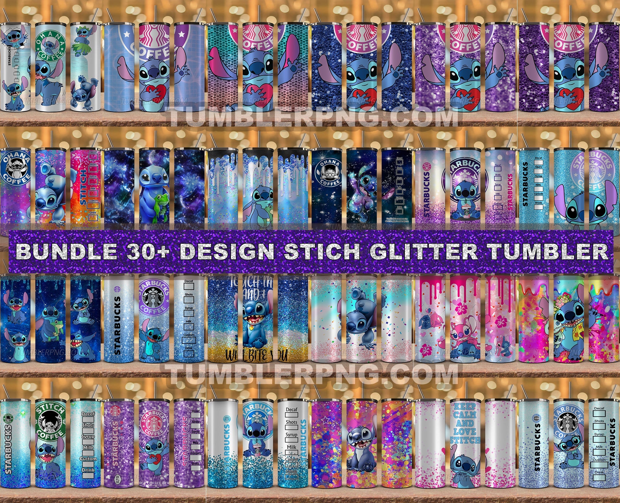 Stitch 20 Oz Tumbler, Stitch Glitter, Lilo and Stitch, Stitch Shakes,  Stitch Starbucks
