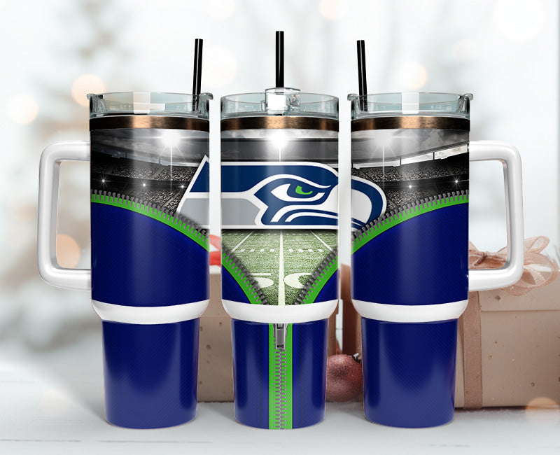 Seattle Seahawks 40oz Tumbler,NFL Tumbler 40oz , 40oz Tumbler Sublimation Png , 40oz Tumbler Wrap 61