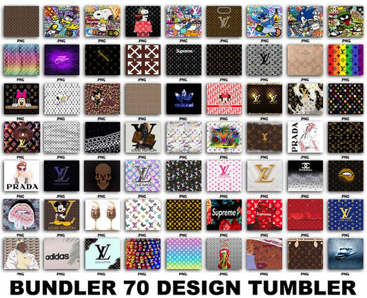 70+ Tumbler Wraps 20 oz, Fashion Luxury Logo Tumbler Wrap Png Bundle, Logo Brand Tumbler ,20oz Skinny , Tumbler Wrap Bundle Designs 24