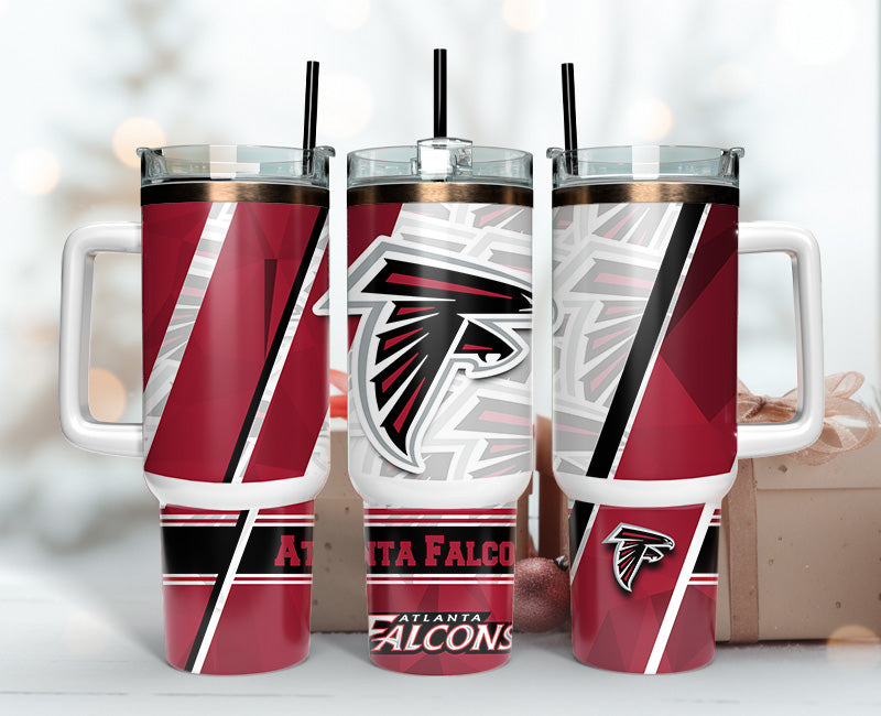 Atlanta Falcons 40oz Tumbler,NFL Tumbler 40oz , 40oz Tumbler Sublimation Png , 40oz Tumbler Wrap 68