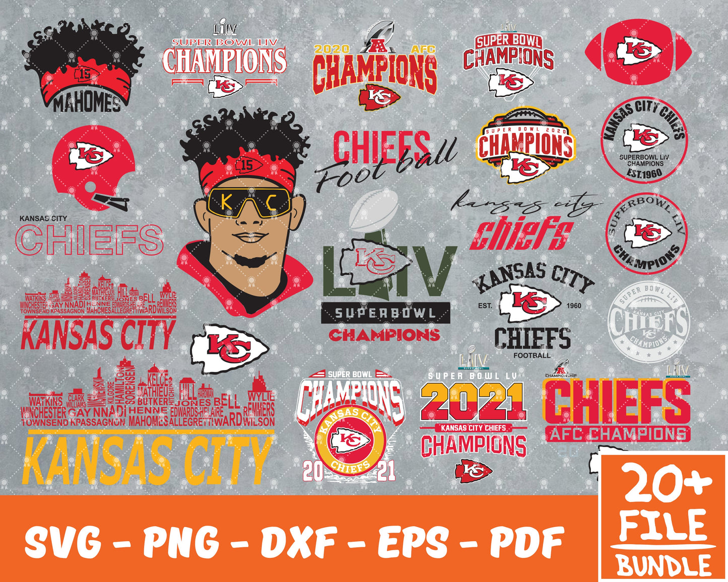 Kansas city Chiefs Svg , Football Team Svg 30