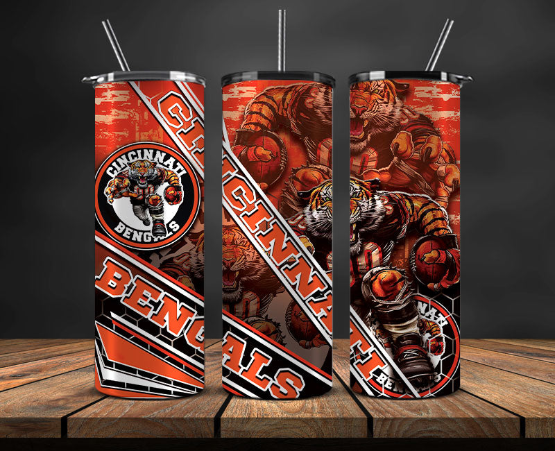 Team Bengals Football Tumbler 20oz, Football Tumbler 20oz ,Sport Tumbler 20oz LUD- 30