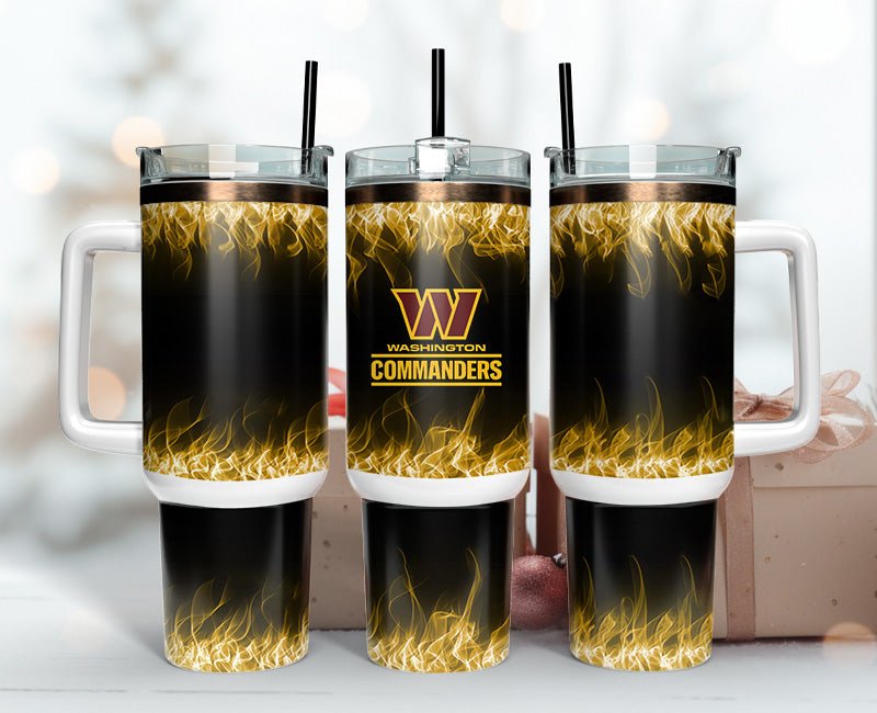 Washington Commanders 40oz Tumbler,NFL Tumbler 40oz, 40oz Tumbler Sublimation Png , 40oz Tumbler Wrap 31