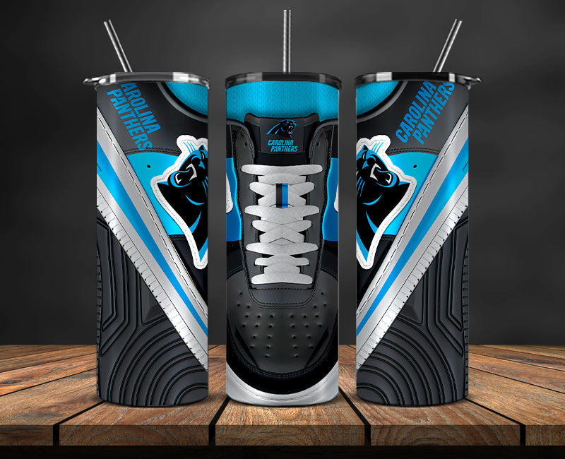 Carolina Panthers Tumbler Wrap, NFL Sneaker Tumbler Wrap 32