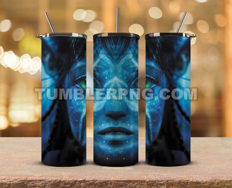 Avatar Tumbler Wrap,Avatar 20oz Tumbler Movies, Skinny Tumbler 20oz, Avatar 2 Png,The Way of Water Png, Trending Tumbler Wrap 34